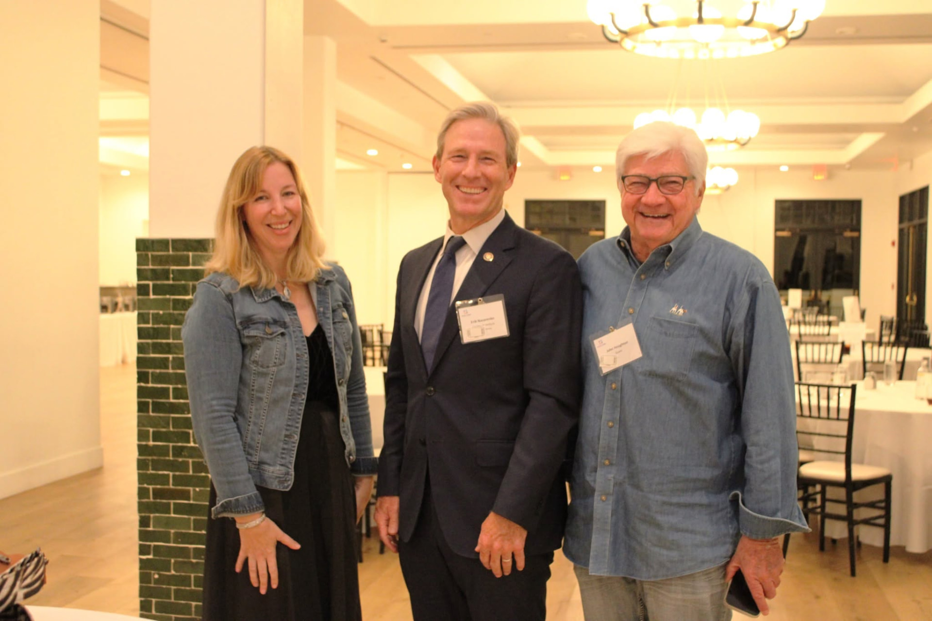 Coalition leadership with the Ventura County District Attorney and a community supporter